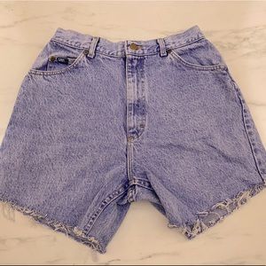 90s Vintage High Rise Mom Jeans Jean Shorts RARE